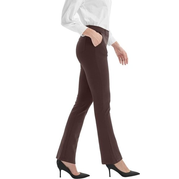 NWT - Fashion Sport Women's Boot Cut Yoga Pants 4 Pockets Workout Pants -Size XL - Picture 2 of 8